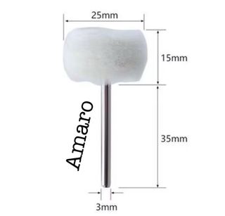 10 Discos/Almofadas/Rodas de Polimento para Dremel