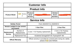 DJI Avata 2 Fly More Combo + RC 3 + ND + Care Refr