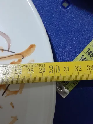 Piatto da parete decorativo in ceramica