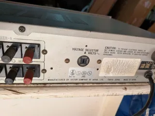 Amplificatore JVC A-S3 Stereo Integrato Vintage