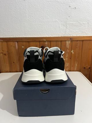 Zapatillas Dior B25 Negras y Grises