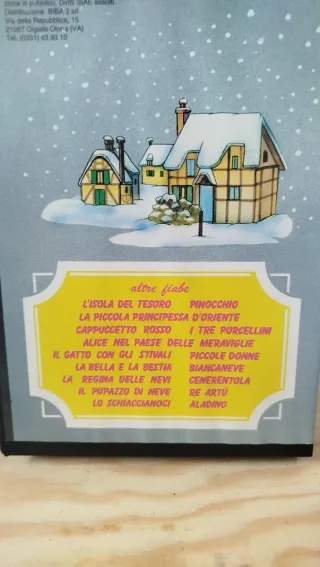 VHS Il pupazzo di neve e altre fiabe