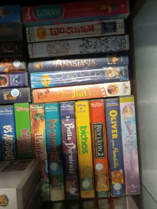 Lote VHS disney.
