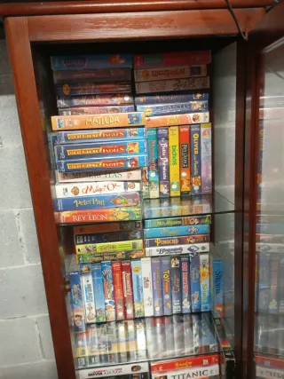 Lote VHS disney.