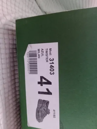 Zapatos Gorilla Azul Marino Talla 41