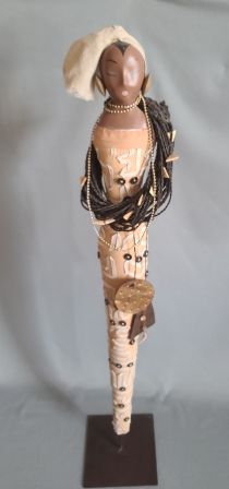 Muñeca étnica artesanal