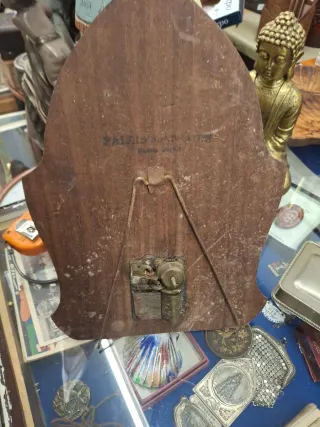 Antigua placa de Lourdes