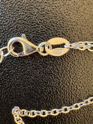 Collar Top Silver Plata 925 Perla