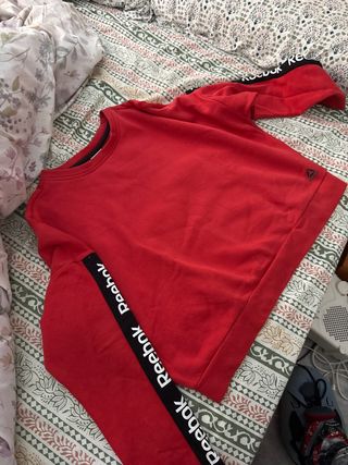 Sudadera Reebok Roja