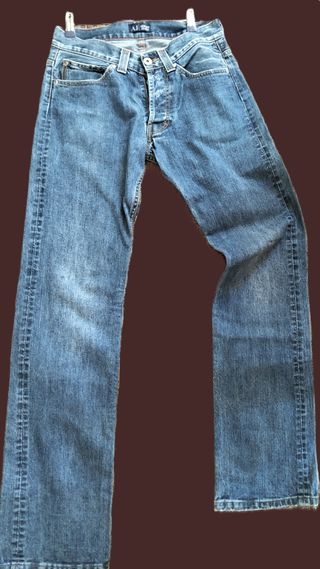 Armani Jeans Mujer Talle 38 Azul