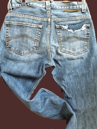 Armani Jeans Mujer Talle 38 Azul