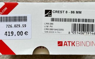 Esquís de travesía Dynafit 84