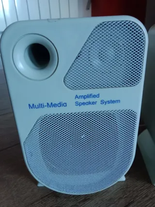 Altavoces Multimedia Beige