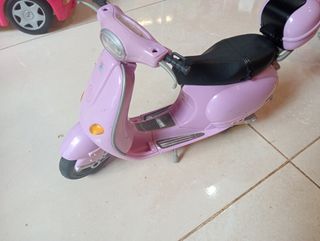 Moto Barbie rosa