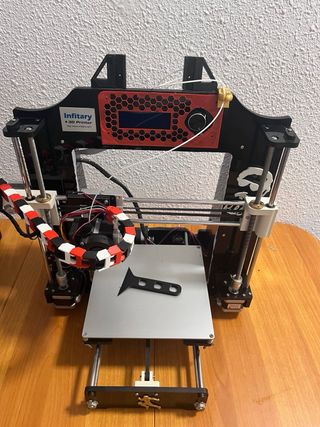 Impresora 3D Anet A8 Negra y Plateada