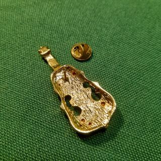 Spilla vintage violino anni '80