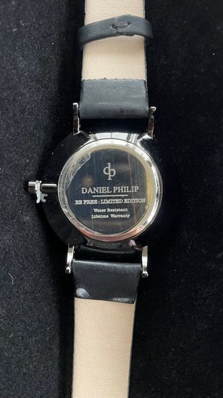 Reloj Daniel Philip Negro/Plateado