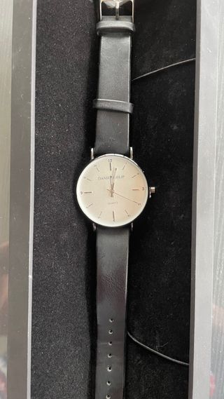 Reloj Daniel Philip Negro/Plateado