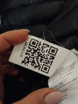 Giubbotto Moncler nero