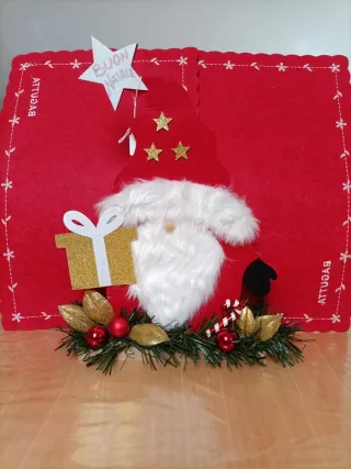Babbo Natale Arredo Fatto a Mano