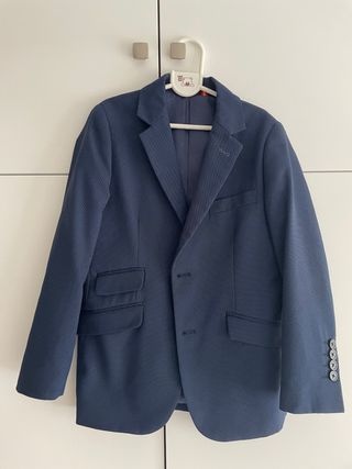 Chaqueta de vestir niño azul. Talla 8. Spagnolo.