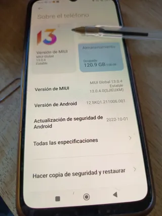 Xiaomi Lite 5G Negro