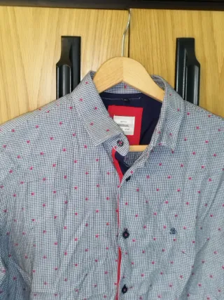 SINIGUAL Men's Long Sleeve Shirt 100 % Cotton M