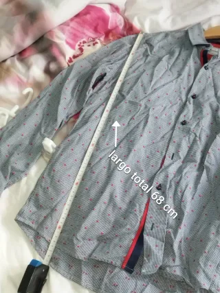 SINIGUAL Men's Long Sleeve Shirt 100 % Cotton M