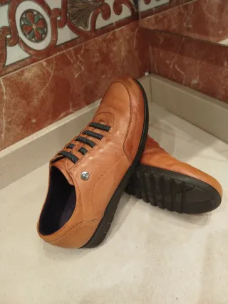 Zapatos de piel hombre marrones