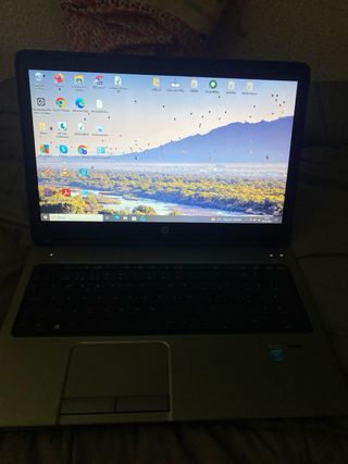 Portátil HP Intel Core i5 Plata y Negro