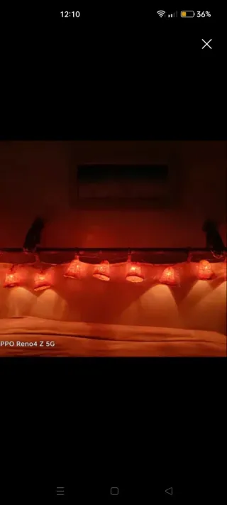 Campanelle luminose per presepe o ambiente