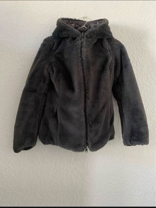 Chaqueta reversible piel y anorak