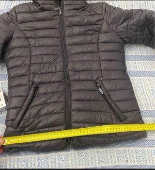 Chaqueta reversible piel y anorak