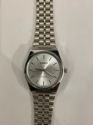 Reloj Casio Vintage Plata WR 50M