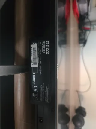 Nilox Monitor 24 Negro/Plata