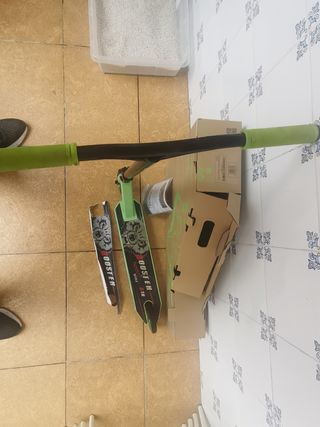 Patinete Bestial Wolf Booster B18 Verde