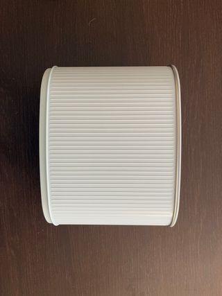 Caja metálica retro azul claro Ikea