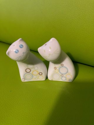 Sale e pepe gattini ceramica