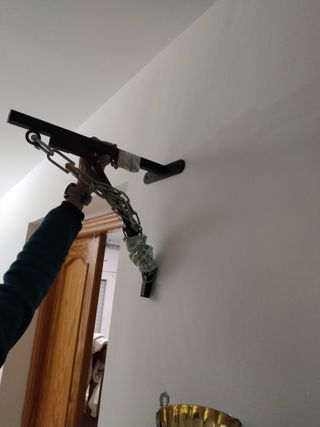 Saco de boxeo RDX + escuadra pared