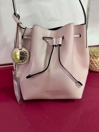Bolso bombonera Emporio Armani rosa