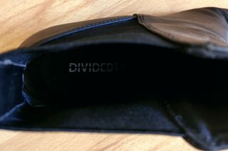 Stivaletti neri con tacco Divided numero 36