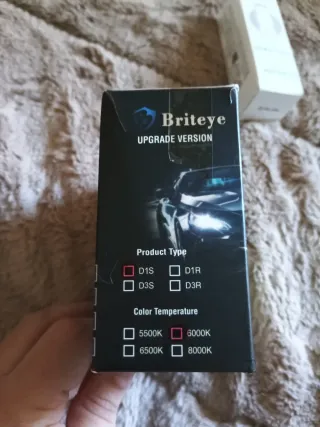 Luces Coche Briteye D1S 6000K