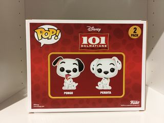 Funko Pop 101 Dálmatas Pongo y Perdita