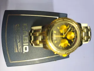 Reloj Casio Dorado y Negro