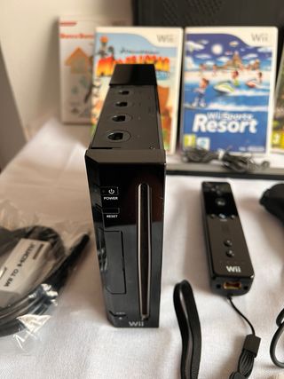 Nintendo Wii Negra + Balance Board + HDMI