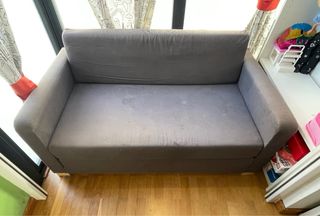 Sofá Cama Ikea Solsta Gris