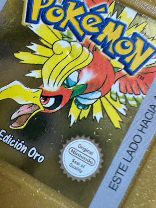 Pokemon Edición Oro Game Boy DMG-AAUS-ESP