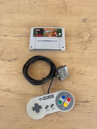 Donkey Kong Country + Mando SNES