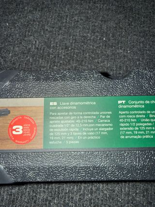 Llave dinamométrica Parkside