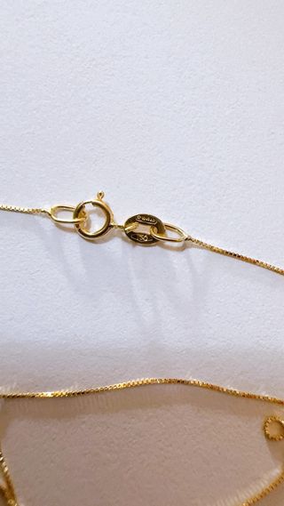 Collana con pendente sole in oro giallo 18kt 750